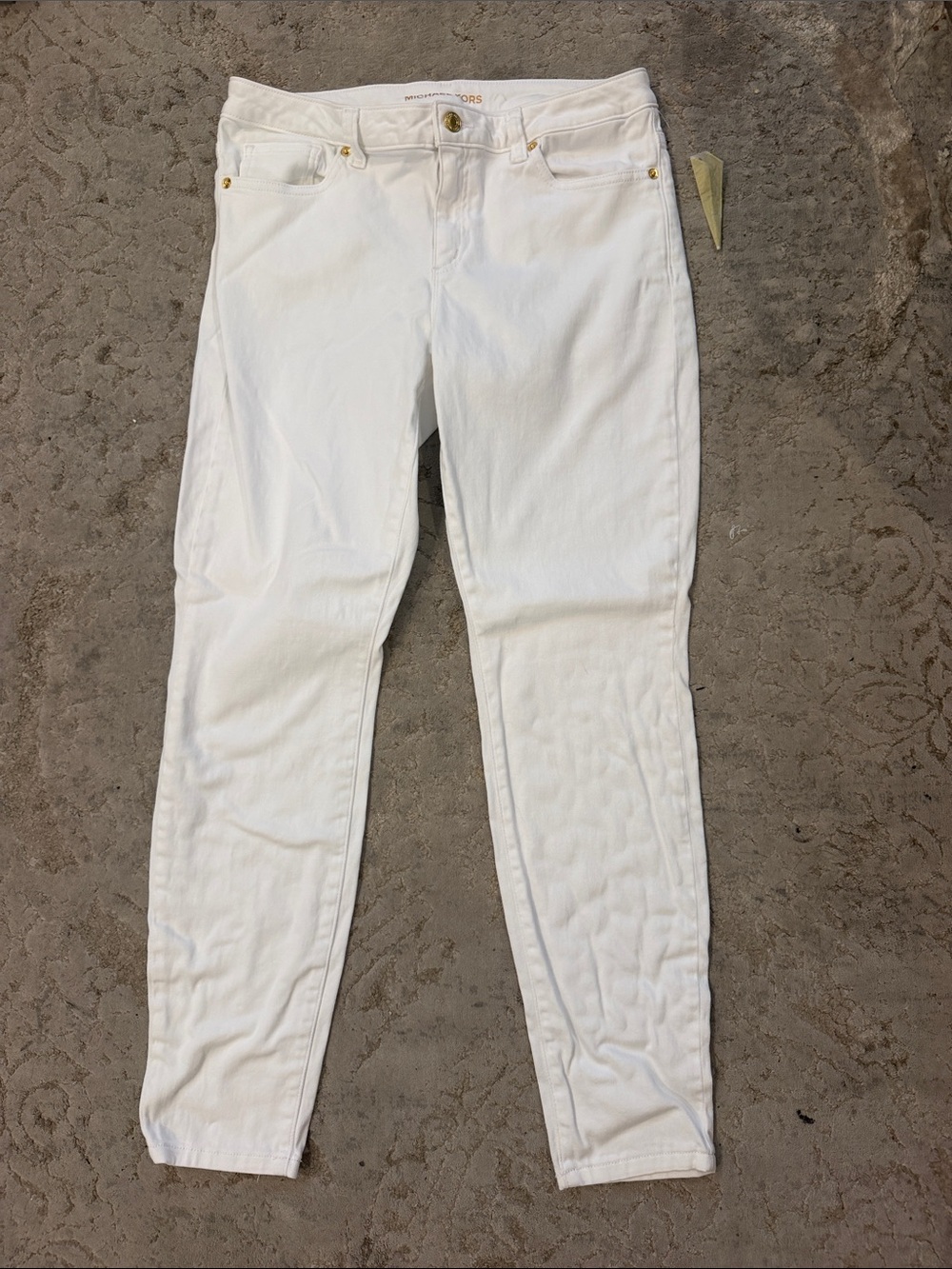 Michael Kors White Women's Stretch Skinny Jeans